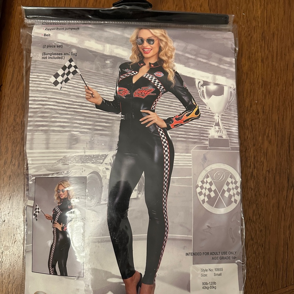 Race Car Jumpsuit Costume